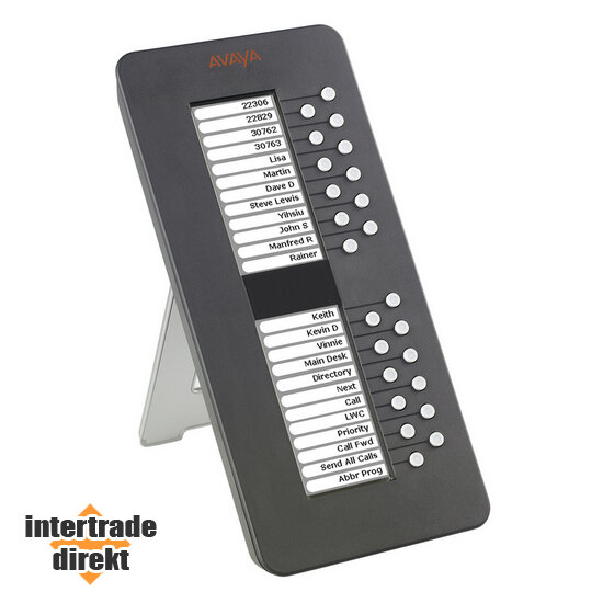Avaya SBM24 Button Module - Funktionstasten-Erweiterungsmodul für Avaya 96xx
700462518