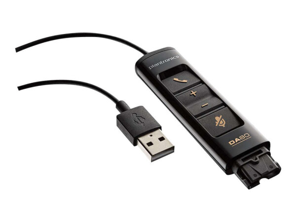 PLANTRONICS DA80 QD auf USB Adapter
201852-02