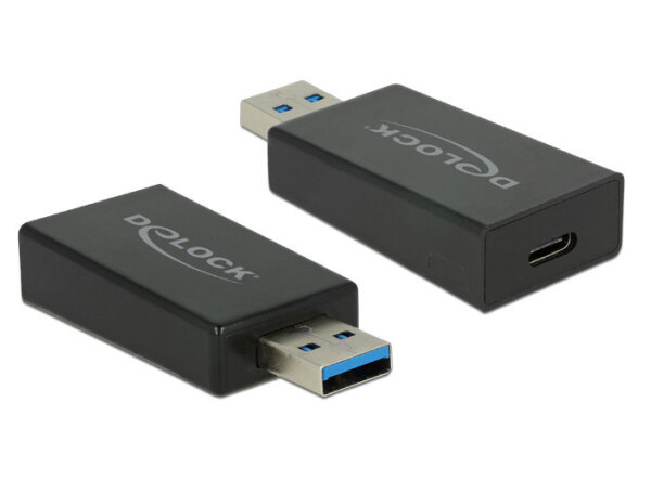 DELOCK Konverter 65689 USB 3.1 A-Stecker auf USB 3.1 C-Buchse