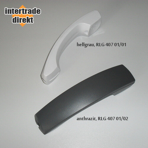 Handset (Hörer) für Dialog 4000 hellgrau
RLG 407 01/01