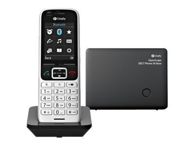 UNIFY OpenScape DECT Phone S6 Base
Set inkl. Basisstation, Mobilteil und Ladeschale
L30250-F600-C511