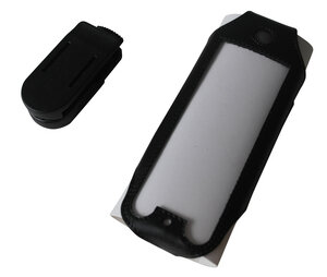 Ledertasche mit Drehclip Unify OpenScape SL4 Mobilteil (Dreh-Gürtelclip)
