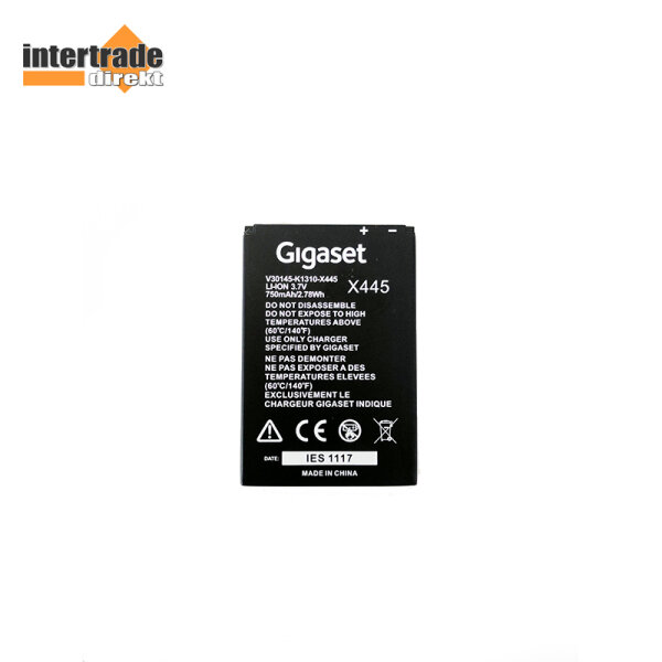 Original Ersatzakku für Siemens SL4/SL5/SL6 professional
V30145-K1310-X445