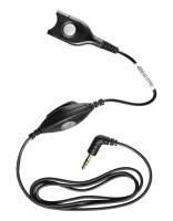 Sennheiser Anschlusskabel CALC 01 für Alcatel
3,5 mm...