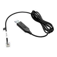 Sennheiser Anschlusskabel RJ9 Stecker auf USB (506036)