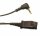 Plantronics Adapterkabel 2,5mm Klinke auf QD für ALCATEL/PANASONIC/GIGASET/MITEL
64279-02