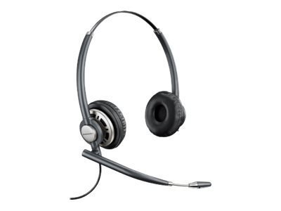 Bundle: Plantronics EncorePro HW720 binaural QD inkl. U10P Kabel (78714-102 - 27190-01)