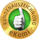 INTERTRADE ist ausgezeichnet durch das eKomi Siegel Gold!